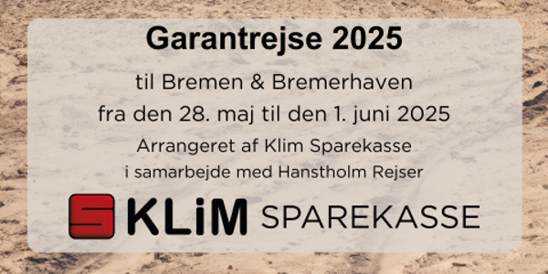 Garantrejse 2025