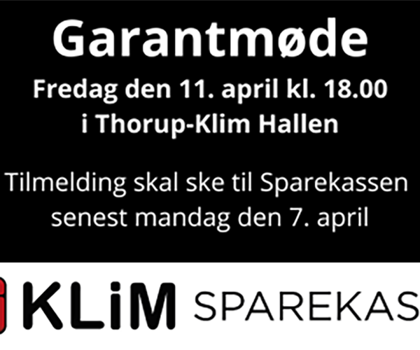 Garantmoede 2025